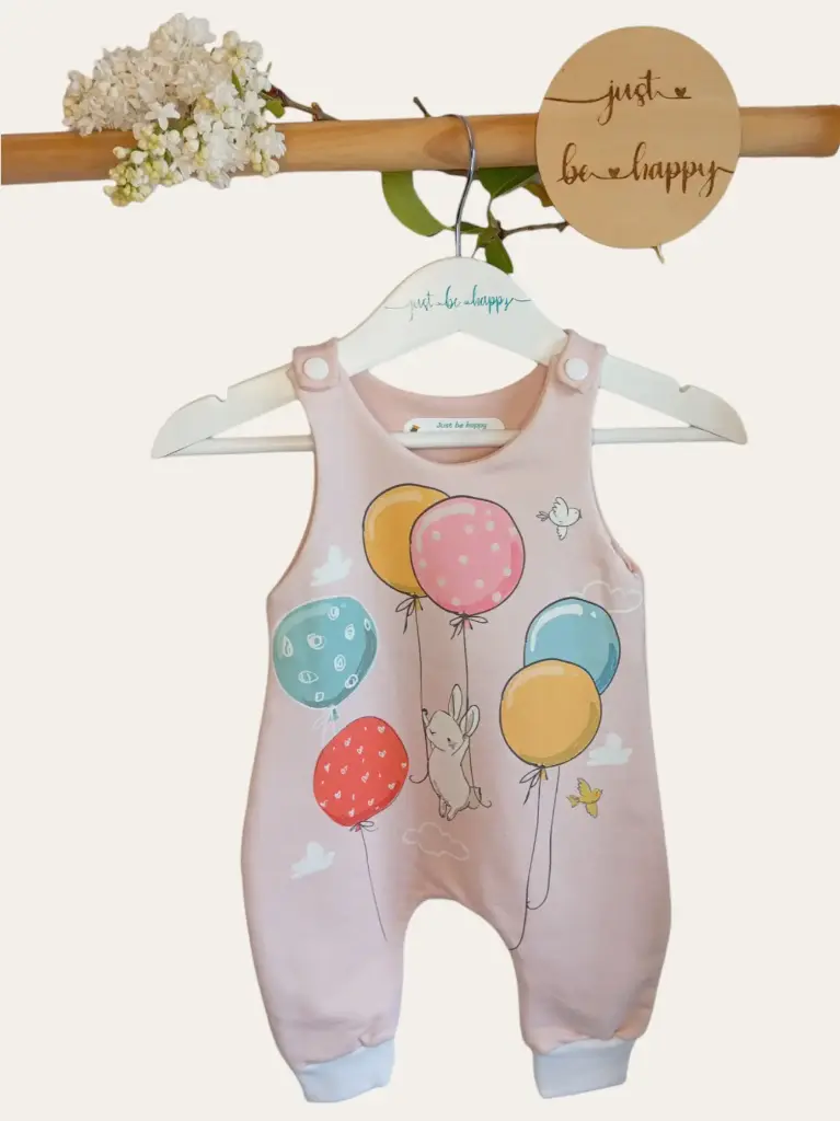 Grenouillère Lapin rose