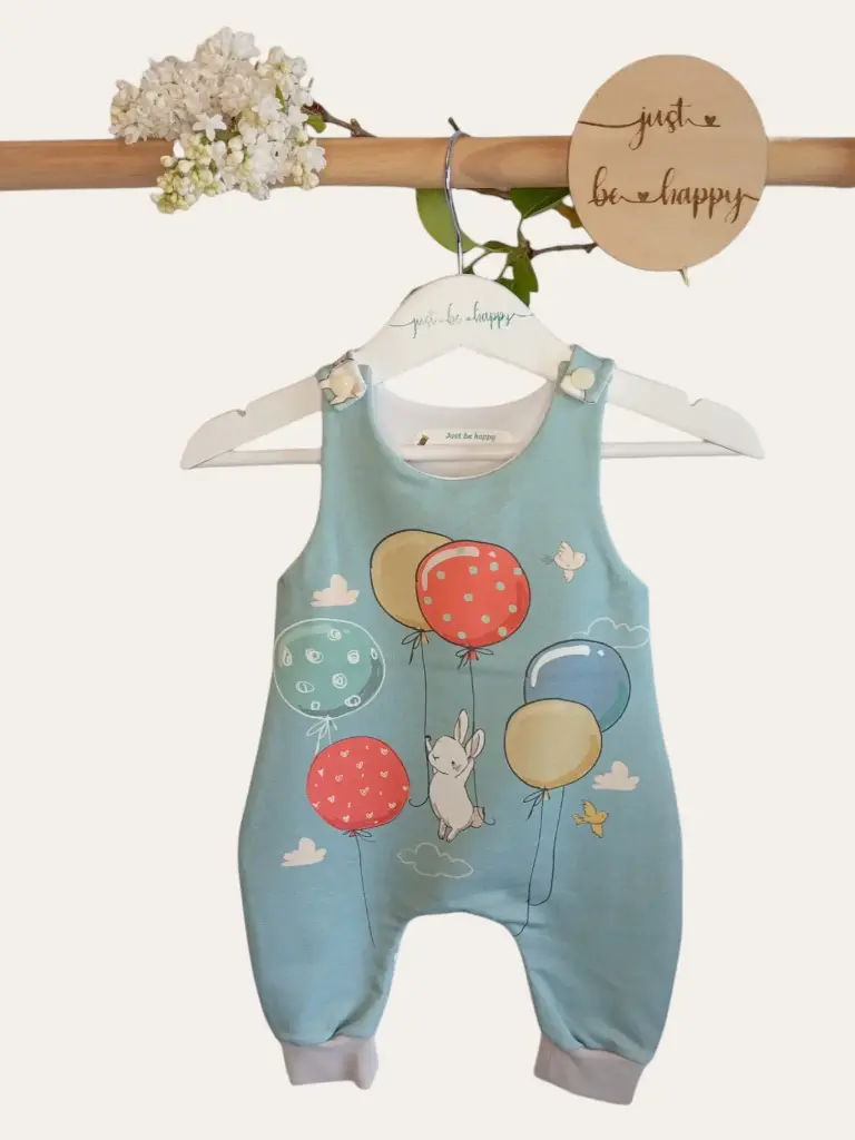 Grenouillère Lapin bleu