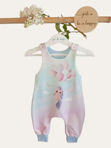 Grenouillère licorne et ballons