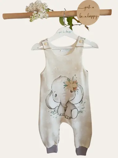 Grenouillère éléphant