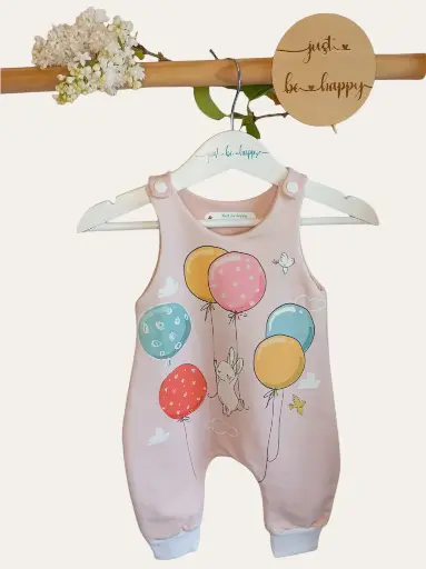 Grenouillère Lapin rose