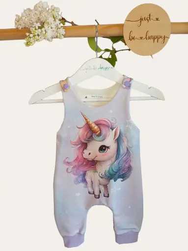 Grenouillère licorne